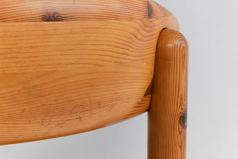 Vintage Single Pine Dining Chair by Rainer Daumiller
