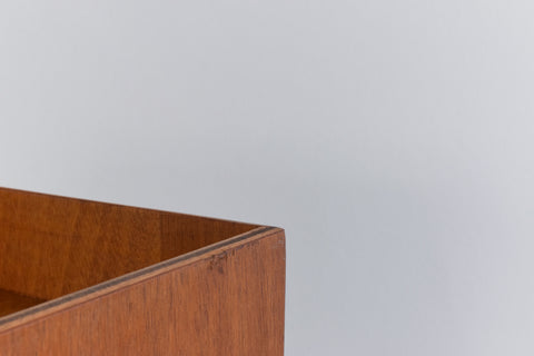 Vintage Plywood Desktop Paper Rack
