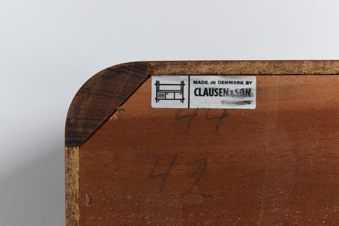 Vintage Rare Danish Teak Sideboard by Clausen & Son, Silkeborg