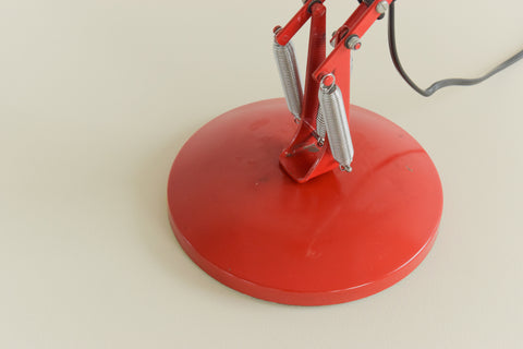 Vintage Red 1980s Anglepoise 90 Lamp by Herbert Terry & Sons