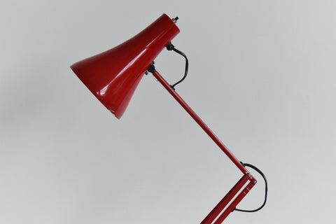 Vintage Red 1980s Anglepoise 90 Lamp by Herbert Terry & Sons