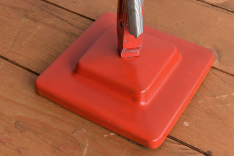 Vintage Red Herbert Terry & Sons Anglepoise Lamp Model No. 1227