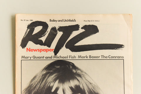 Vintage Ritz Newspaper / Magazine No. 37 Dated January 1980 Bailey and Litchfield