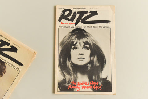 Vintage Ritz Newspaper / Magazine No. 37 Dated January 1980 Bailey and Litchfield