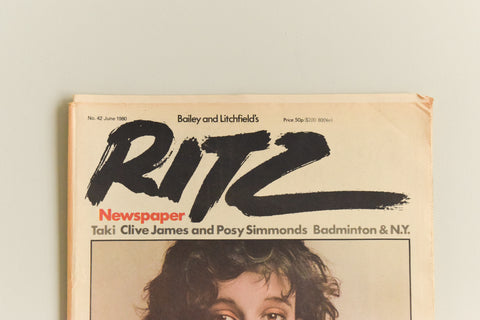 Vintage Ritz Newspaper / Magazine No. 42 Dated June 1980 Bailey and Litchfield