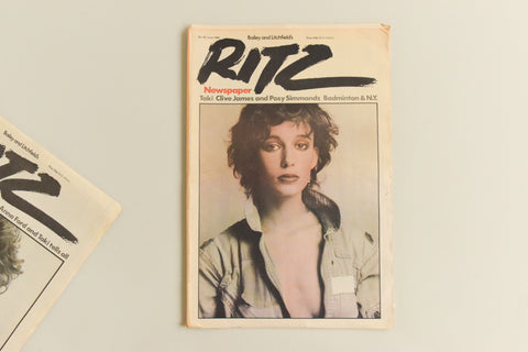 Vintage Ritz Newspaper / Magazine No. 42 Dated June 1980 Bailey and Litchfield