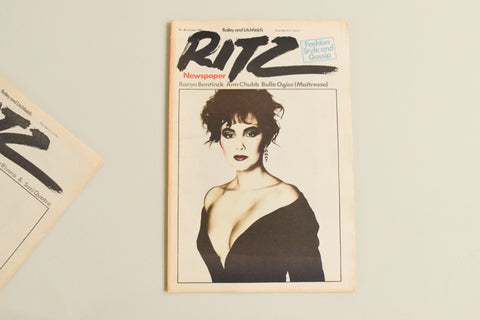 Vintage Ritz Newspaper / Magazine No. 46 Dated October 1980 Bailey and Litchfield