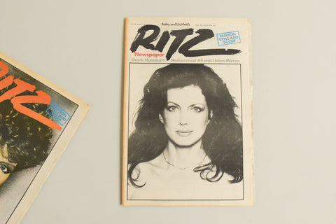 Vintage Ritz Newspaper / Magazine No. 49 Dated January 1981 Bailey and Litchfield