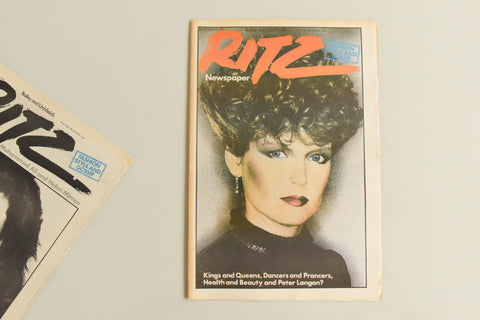 Vintage Ritz Newspaper / Magazine No. 50 Dated February 1981 Bailey and Litchfield