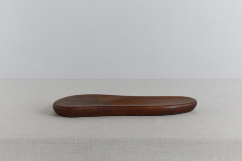 Vintage Sculptural Handmade Wooden Dish / Platter