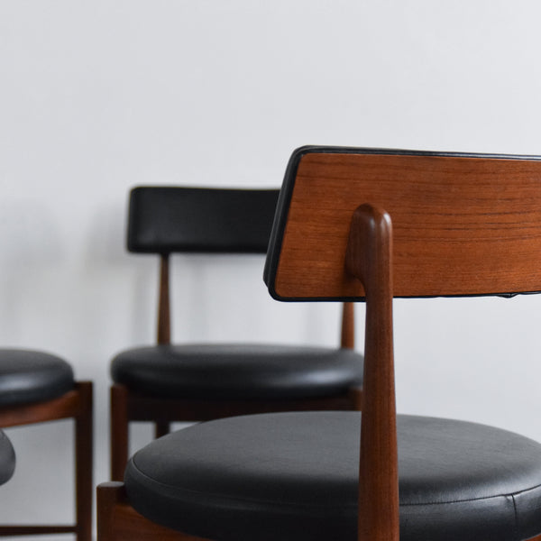Vintage Set of 4 G Plan Teak Dining Chairs – Absolutely Nice Vintage