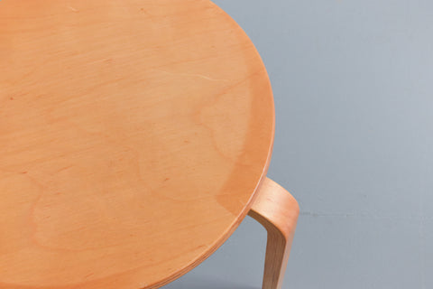 Vintage Set of Four IKEA FROSTA Bent Plywood Stools