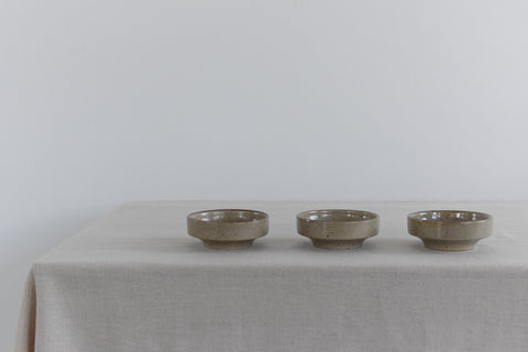 Vintage Set of 3 Small Studio Pottery Bowls