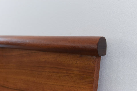 Vintage Single Bed Teak Headboard
