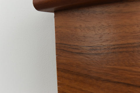 Vintage Single Bed Teak Headboard
