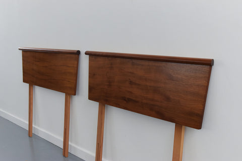 Vintage Single Bed Teak Headboard