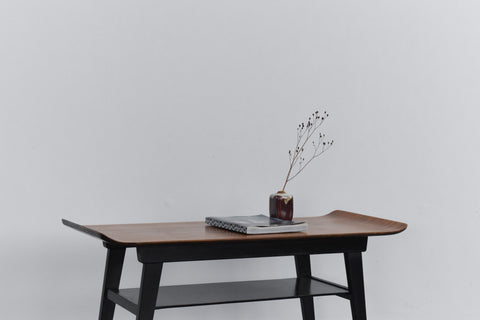 Vintage Small Bent Plywood Mid Century Coffee Table