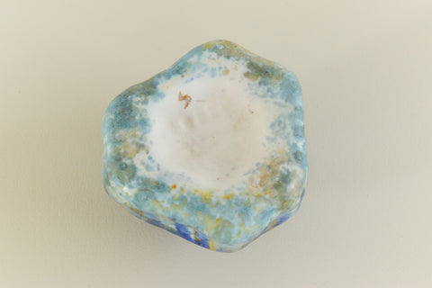 Vintage Small Blue Studio Pottery Ceramic Pot / Bud Vase