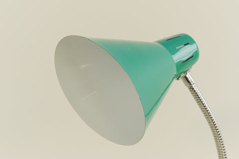 Vintage Small Green Gooseneck Desk Lamp by Searchlight