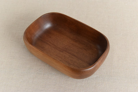 Vintage Small Mid-Century Wooden Bowl / Dish