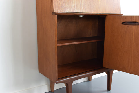 Vintage Small Teak Bureau / Cabinet