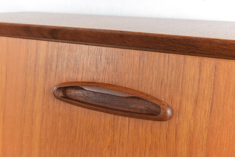 Vintage Small Teak Bureau / Cabinet