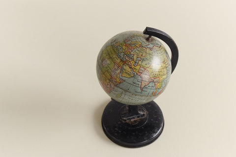 Vintage Small Tin Globe