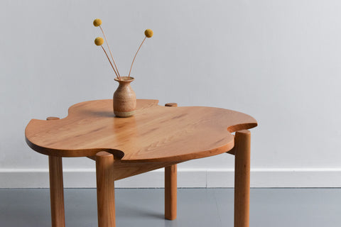 Vintage Small Wooden Coffee Table