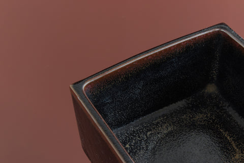 Vintage Studio Pottery Ceramic Pedestal Vase