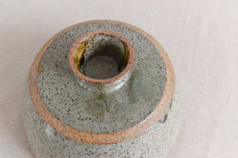 Vintage Studio Pottery Pedestal Bowl
