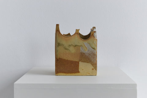 Vintage Studio Pottery Sculptural Vessel / Pot
