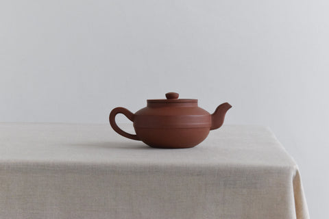 Vintage Studio Pottery Small Terracotta Japanese Style Tea Pot