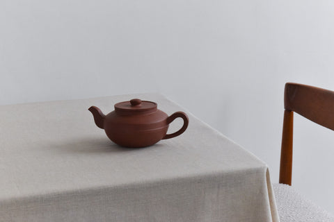Vintage Studio Pottery Small Terracotta Japanese Style Tea Pot