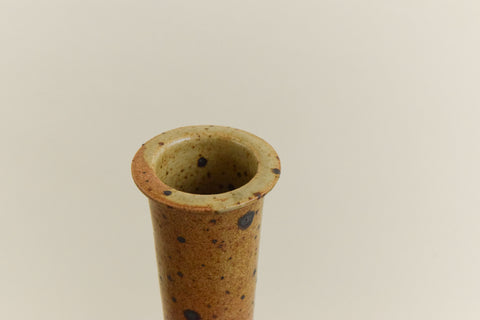 Vintage Tall Studio Pottery Bottle Vase