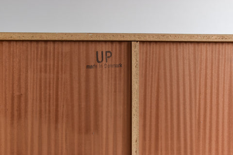 Vintage Tall Teak Danish Shelving Unit / Bookcase by UP Mobelfabrik