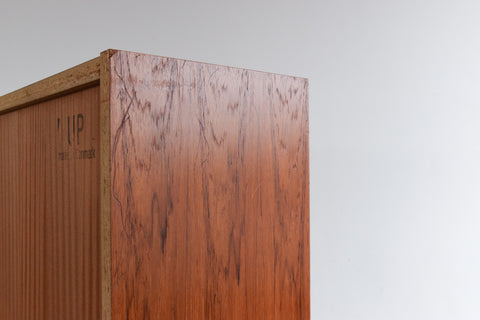 Vintage Tall Teak Danish Shelving Unit / Bookcase by UP Mobelfabrik