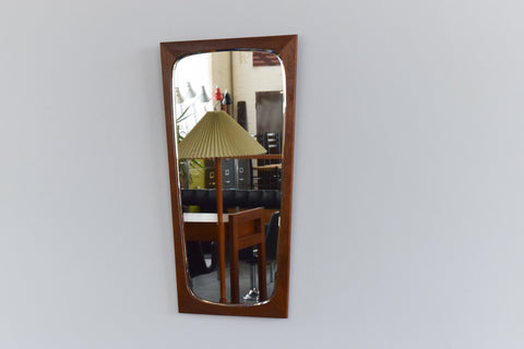 Vintage Danish Teak Mirror