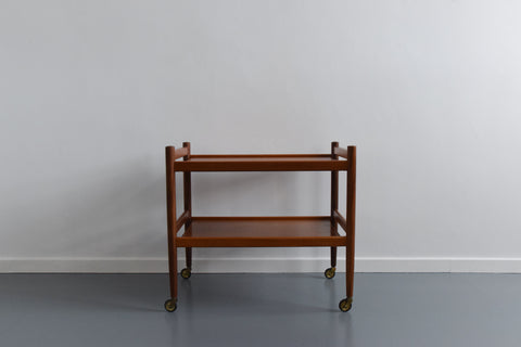 Vintage Teak Drinks Trolley