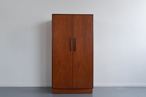 Vintage Teak Fresco Double Wardrobe by G Plan