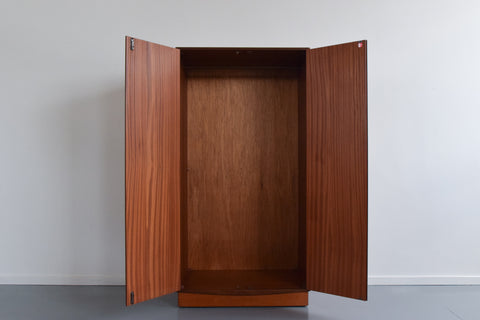 Vintage Teak Fresco Double Wardrobe by G Plan