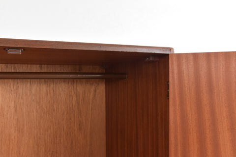 Vintage Teak Fresco Double Wardrobe by G Plan