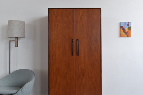 Vintage Teak Fresco Double Wardrobe by G Plan