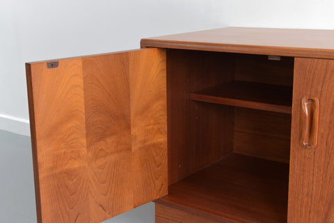 Vintage Teak G Plan Fresco Low Sideboard Cupboard
