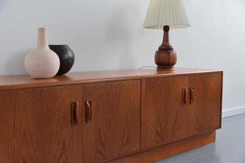 Vintage Teak G Plan Fresco Low Sideboard Cupboard