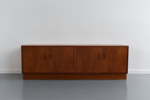 Vintage Teak G Plan Fresco Low Sideboard Cupboard