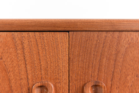 Vintage Teak G Plan Fresco Low Sideboard Cupboard