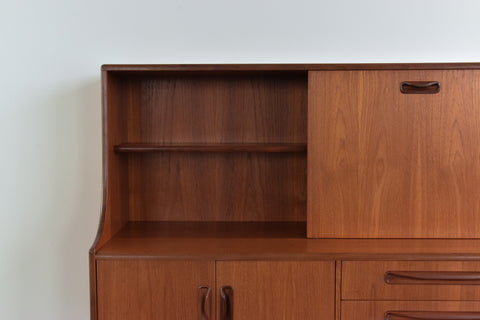 Vintage Teak Fresco Tall Sideboard / Drinks Cabinet