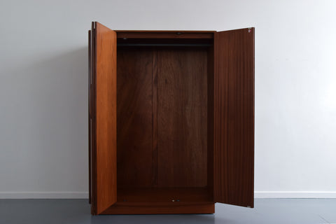 Vintage Triple Teak Fresco Wardrobe by G Plan