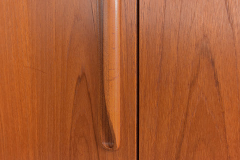 Vintage Triple Teak Fresco Wardrobe by G Plan