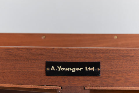 Vintage Teak Hall Table by A. Younger